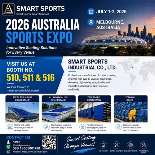 Guangzhou Smart Sports presenteert innovatieve zitoplossingen op de Australia...